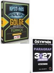 Paraf 2027 KPSS MEB AGS Türkçe Gölge Soru Bankası+ EVP Akademi Paragraf
