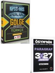 Paraf 2027 KPSS MEB AGS Türkçe Gölge Soru Bankası+ EVP Akademi Paragraf