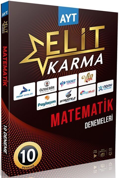 Paraf Yayınları AYT Matematik Elit Karma 10 Deneme