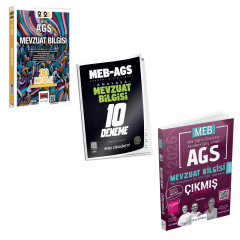 Dizgi 2026 MEB AGS Mevzuat Bilgisi Çıkmış Sorular & MEB AGS Mevzuat Bilgisi 2'li Deneme Seti