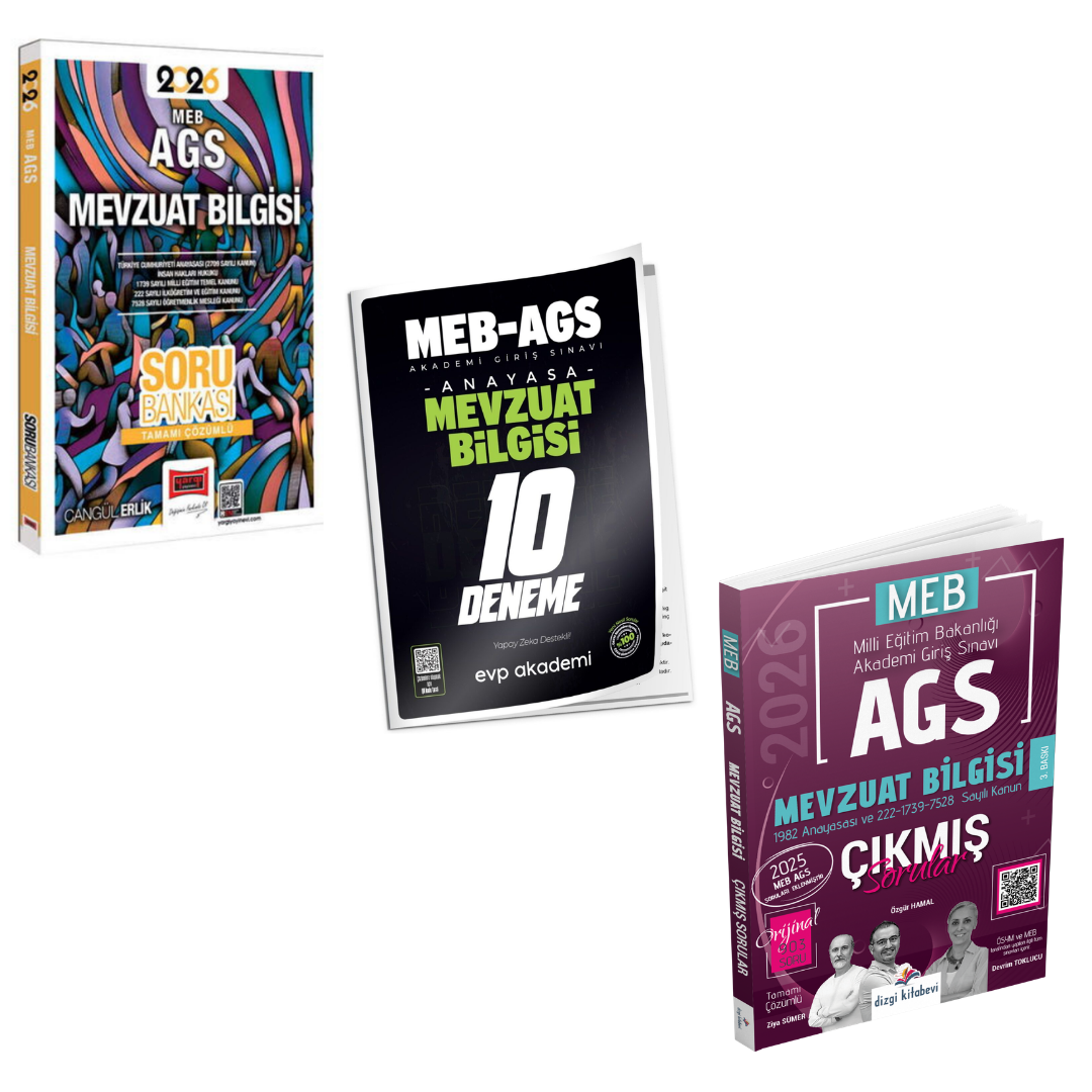 Yargı 2026 MEB-AGS Mevzuat Bilgisi Soru Bankası & Mevzuat Bilgisi Deneme & Mevzuat Bilgisi Çıkmış Sorular Seti