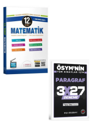 Sonuç 2027 DERECE 12.SINIF MATEMATİK SET+ EVP Akademi Paragraf