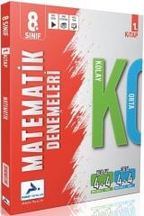 Paraf Yayınları 8. Sınıf Matematik Kolay Orta Branş Deneme