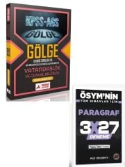 Paraf 2027 KPSS MEB AGS Vatandaşlık ve Güncel Bilgiler Gölge Soru Bankası+ EVP Akademi Paragraf