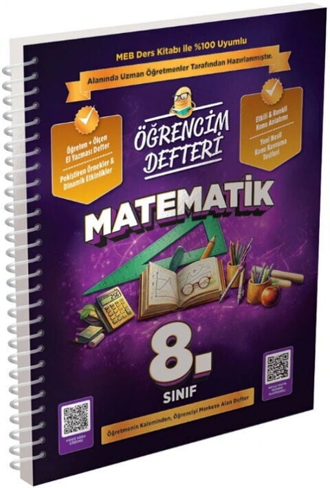 2027 Murat Yayınları 8. Sınıf Matematik Öğrencim Defteri