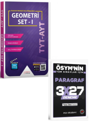 Sonuç 2027 TYT - AYT GEOMETRİ SET 1 + EVP Akademi Paragraf
