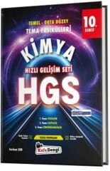 Kafa Dengi Yayınları 10. Sınıf Kimya HGS Tema Fasikülleri
