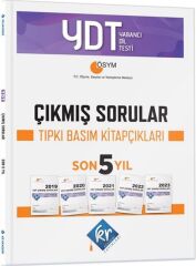 KR Akademi YDT Çıkmış Sorular Son 5 Yıl Tıpkı Basım Fasikülleri