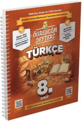 2027 Murat Yayınları 8. Sınıf Türkçe Öğrencim Defteri