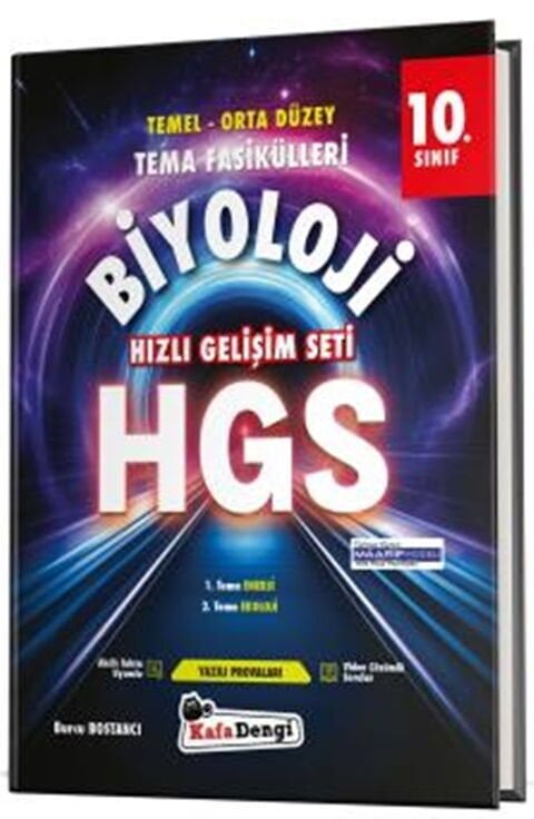 Kafa Dengi Yayınları 10. Sınıf Biyoloji HGS Tema Fasikülleri