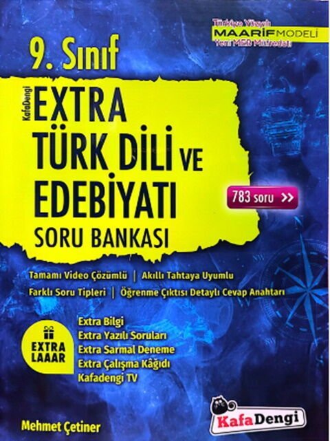 Kafa Dengi Yayınları 9. Sınıf Türk Dili ve Edebiyatı Extra Soru Bankası