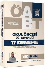 Yediiklim 2027 ÖABT MEB-AGS Okul Öncesi Öğretmenliği 17 Deneme Çözümlü - Hasan Sanlı