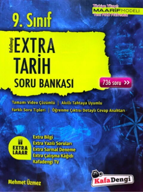 Kafa Dengi Yayınları 9. Sınıf Tarih Extra Soru Bankası