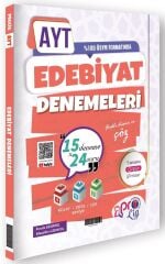 Prolig YKS AYT Edebiyat 15 Deneme Çözümlü Prolig Yayınları