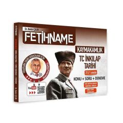 Bekir Çelik Kaymakamlık FETİHNAME TC İnkılap Tarihi Konu-Soru-Deneme 3 ü 1 Arada Bekir Çelik
