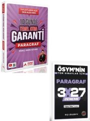 Paraf 2027 TYT AYT KPSS MEB AGS MSÜ DGS ALES Paragraf 10 Günde Temel Atma Garanti Video Ders Kitabı+ EVP Akademi Paragraf