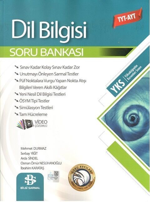 Bilgi Sarmal TYT AYT Dil Bilgisi Soru Bankası