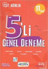 Okyanus Yayınları 11. Sınıf Eşit Ağırlık 5 Deneme
