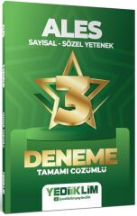 Yediiklim 2027 ALES 3 Yıldız Deneme Çözümlü