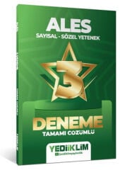 Yediiklim 2027 ALES 3 Yıldız Deneme Çözümlü