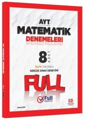 Full Matematik YKS AYT Matematik 8 Deneme Çözümlü Full Matematik Yayınları