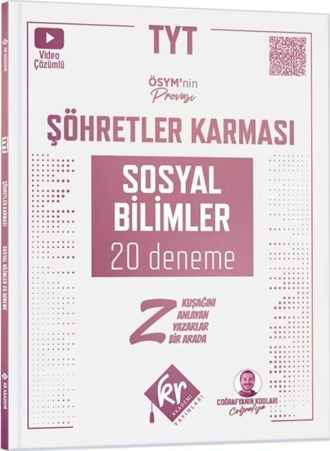 KR Akademi TYT Şöhretler Karması Sosyal Bilimler 20 Deneme