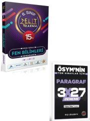 Paraf 2027 6. Sınıf Fen Bilimleri Elit Karma 15 li Konu Sıralı Denemeleri+ EVP Akademi Paragraf
