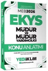 Yediiklim 2026 MEB EKYS Müdür ve Yardımcılığı Konu Anlatımlı Yediiklim Yayınları