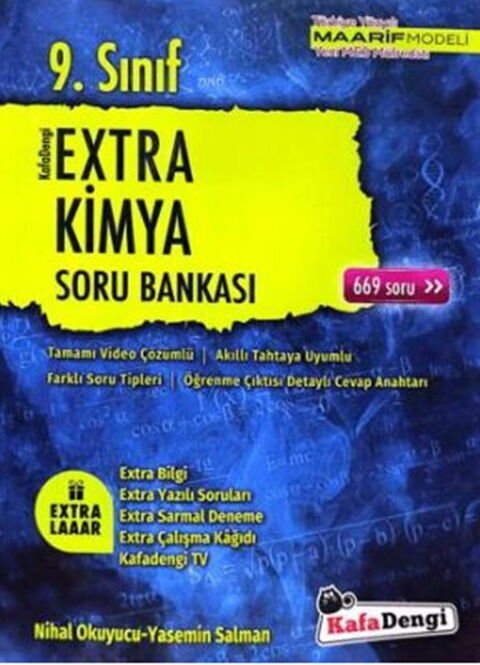 Kafa Dengi Yayınları 9. Sınıf Kimya Extra Soru Bankası