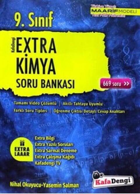 Kafa Dengi Yayınları 9. Sınıf Kimya Extra Soru Bankası