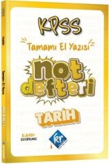 KR Akademi KPSS Tarih Konu Anlatımlı Not Defteri