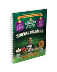 2027 Murat Yayınları 7.Sınıf Sosyal Bilgiler Öğrencim Defteri