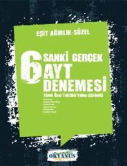 Okyanus Yayınları AYT Eşit Ağırlık Sözel 6 Sanki Gerçek Denemesi