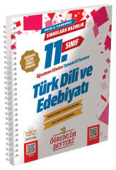 2027 Murat Yayınları 11.Sınıf Türk Dili Edebiyatı Öğrencim Defteri