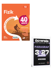 Okyanus 2027  10. Sınıf 40 Seansta Fizik Konu Özetli Soru Bankası+ EVP Akademi Paragraf