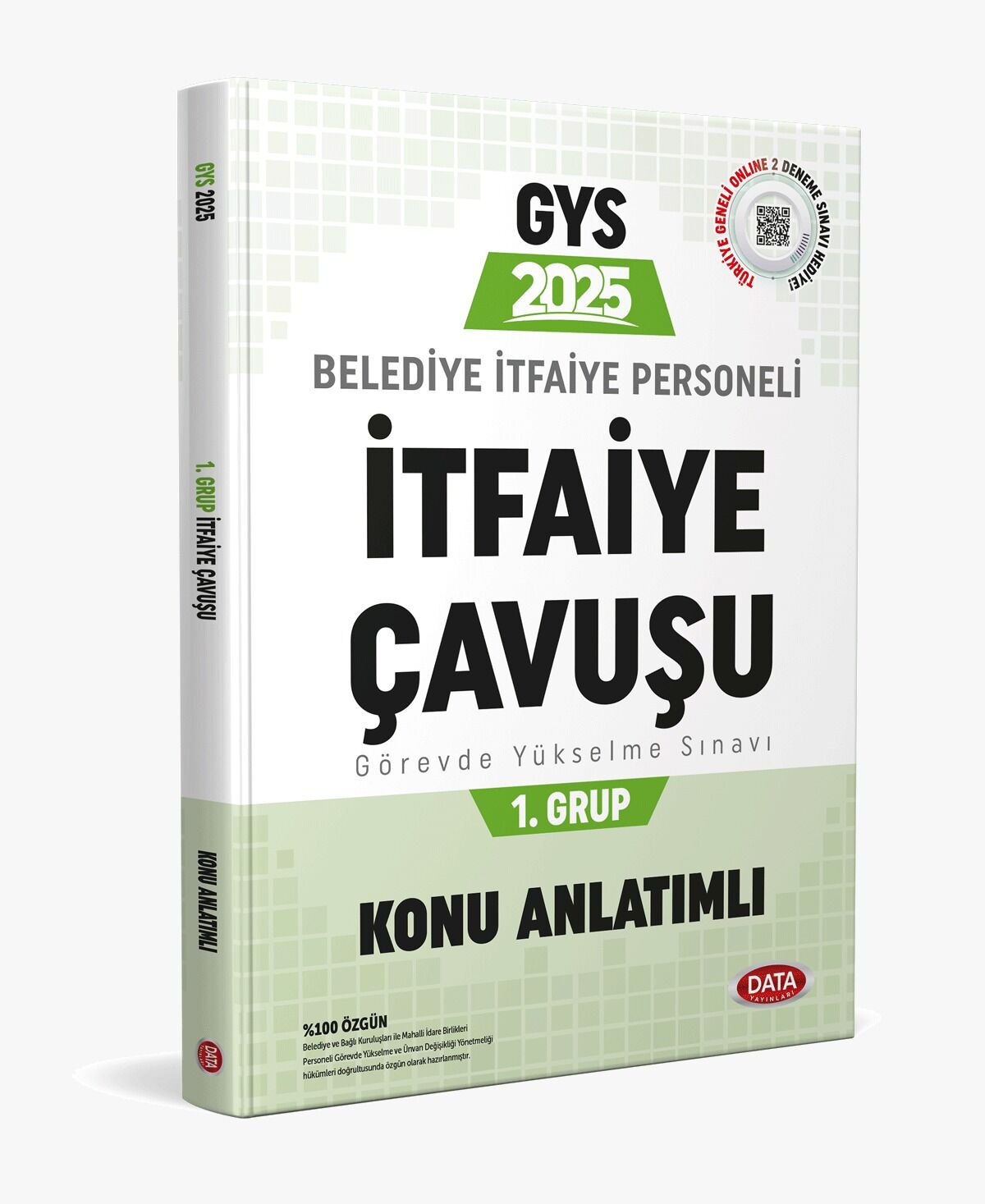 Data 2025 GYS Belediye İtfaiye Çavuşu 1. Grup Konu Anlatımlı Görevde Yükselme Data Yayınları