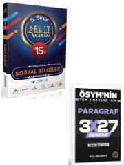 Paraf 2027 5. Sınıf Sosyal Bilgiler 15 li Elit Karma Konu Sıralı Denemeleri+ EVP Akademi Paragraf