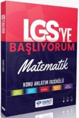 Yanıt Yayınları LGS` ye Başlıyorum Matematik Anlatım Fasikülü