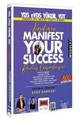 Yargı YDS YÖKDİL YDT İngilizce Manifest Your Success Reading Comprehension Soru Bankası Modüle-2 - Sevgi Şahin Yargı Yayınları