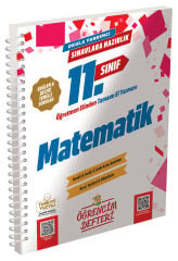 2027 Murat Yayınları 11.Sınıf Matematik Öğrencim Defteri