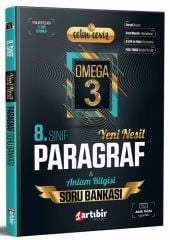 Artıbir Yayınları 8. Sınıf LGS Paragraf Çetin Ceviz Omega 3 Soru Bankası