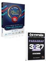 Paraf 2027 5. Sınıf Fen Bilimleri 15 li Elit Karma Konu Sıralı Denemeleri+ EVP Akademi Paragraf