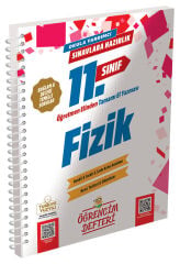 2027 Murat Yayınları 11.Sınıf Fizik Öğrencim Defteri