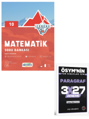 Okyanus 2027  10. Sınıf Matematik Iceberg Soru Bankası+ EVP Akademi Paragraf