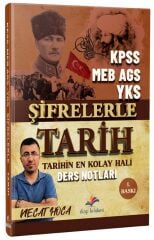 Dizgi Kitap KPSS MEB-AGS YKS TYT AYT Şifrelerle Tarih Ders Notları - Necat Hoca Dizgi Kitap