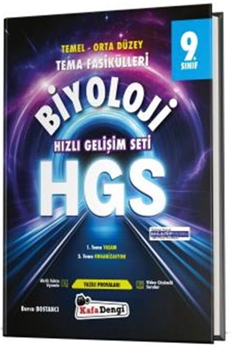 Kafa Dengi Yayınları 9. Sınıf Biyoloji HGS Tema Fasikülleri
