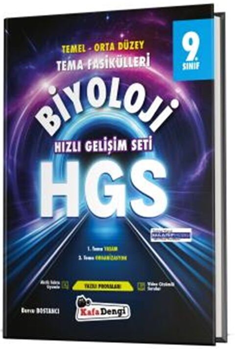 Kafa Dengi Yayınları 9. Sınıf Biyoloji HGS Tema Fasikülleri