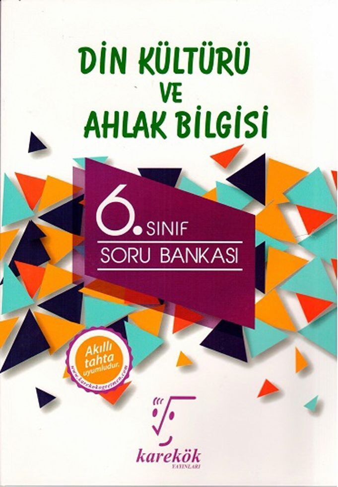 Karekök Yayınları 6. Sınıf Din Kültürü ve Ahlak Bilgisi Soru Bankası