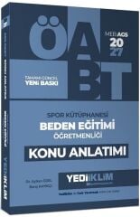 Yediiklim 2027 ÖABT MEB-AGS Beden Eğitimi Öğretmenliği Spor Kütüphanesi Konu Anlatımı - Ayhan Özel, Barış Kayıkçı