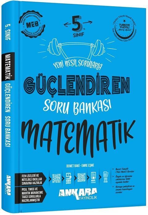 Ankara Yayıncılık 5. Sınıf Matematik Güçlendiren Soru Bankası